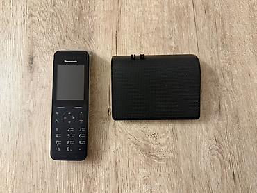 philips xenium 9@9u: Panasonic KX-PRW110UA simsiz ev telefonu və baza stansiyası (az — 2