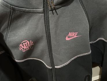 kisi godekce: Svitşot, Nike, S, rəng - Boz — 4
