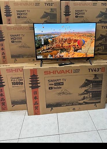 oukitel wp30 pro: Yeni Televizor Shivaki LCD 43" FHD (1920x1080), Ünvandan götürmə, Ödənişli çatdırılma, Rayonlara çatdırılma — 1