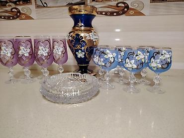 cay dəsmali: Çay dəsti, rəng - Ağ, Farfor, 12 nəfərlik, Almaniya — 6
