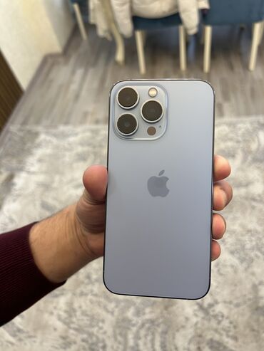 telefon ekrani: IPhone 13 Pro, 256 GB, Mavi, Simsiz şarj, Face ID