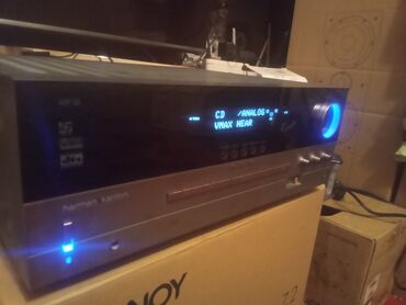 Səs gücləndiriciləri: Harman karbon avr130,производство США Америка.Bass+Treable +10