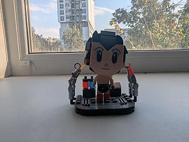 naruto shipuden: Аниме-фигурка футбольной тематики на подставке 2 акриловые по блю локу — 4