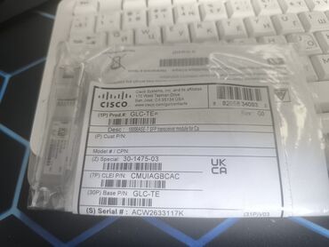 маршрутизаторы sfp: 1000BASE-T SFP Transceiver Module for Cisco (GLC-TE) 🔹 Описание