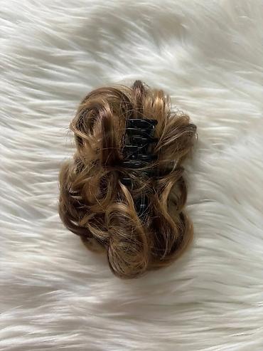 Perike i klipse: Ekstenzije za punđu sa šnalom – različite nijanse - Tip: sintetička — 31