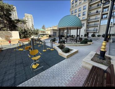 Uzunmüddətli kirayə mənzillər: Elimlər metrosunnan əyaq ilə 3 dəqiqə məsafədə 18 mərtəbəli binanın — 2