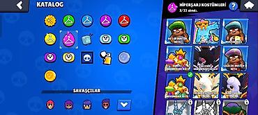 random hesab az: Brawl Stars hesabı – yüksək göstəricilər və zəngin kosmetik kolleksiya — 6