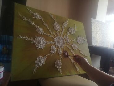 Şəkillər, tablolar: Tablolar. Katan üzərində işlənib hazırlanmış 1 ədəd 1 metrənin 80 sm — 15