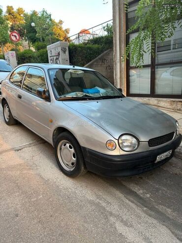 Οχήματα: Toyota Corolla: 1.3 l. | 1999 έ. Χάτσμπακ