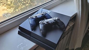 Видео оюндар жана приставкалар: СРОЧНО!!!PlayStation 4 (Fat) ПРОШИТЫЙ с двумя беспроводными геймпадами — 2