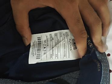 Kostyumlar: Avenza Uomo kişi kostyumu – slim fit - Tərkib: 50% yun, 50% poliester — 6