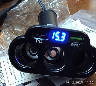 Продаю №1. Новую Автомобильную Розетку 6х1 Quick Charge 3.0 для