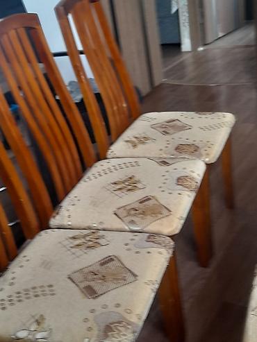 Стулья для зала: Стул для зала, Б/у, Дерево — 7