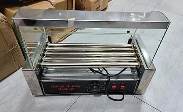 Оборудование для ресторанов, кафе: Hot dog sosis qizartma aparati Silndirlerin uzerine sosisleri duzerek — 10