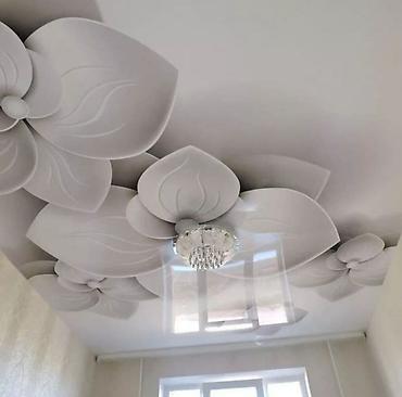 Натяжной потолок: Натяжной потолок Матовое, 3D потолки, Глянцевое Бесплатная консультация, Бесплатный замер, Гарантия — 5