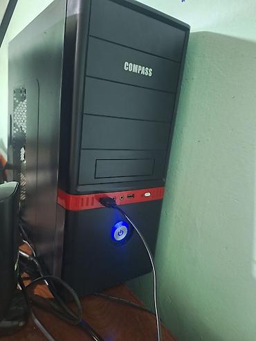 komputer core i5: Masaüstü kompüter dəsti – Intel Core i3, HP monitor, səs sistemli — 3