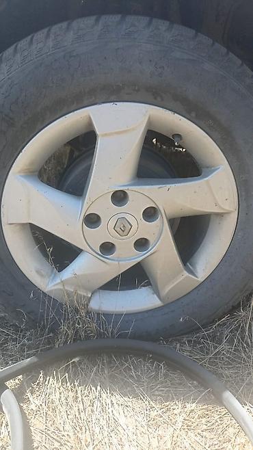 215 65 16 с: Литые диски + шины зима - Оригинальные литые диски Renault, 5‑спиц, 5 — 1