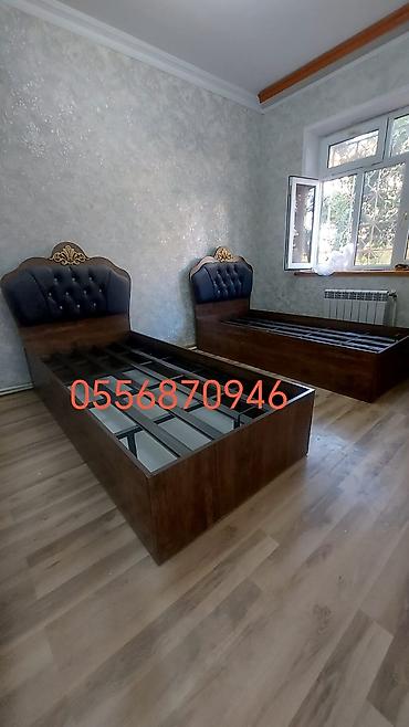 Çarpayılar: Yeni, Təknəfərlik çarpayı, Bazalı, Matras ilə, Siyirməsiz, Azərbaycan — 3