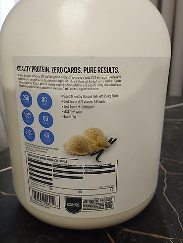 солом: Isopure Zero Carb Protein, Simply Vanilla — протеиновый порошок на — 3