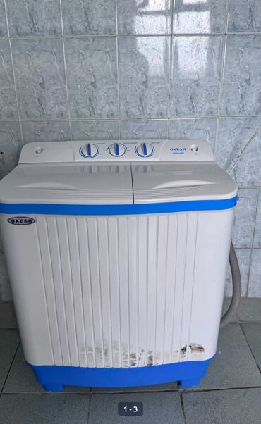 портативная стиральная машинка: Стиральная машина Б/у, Полуавтоматическая, До 7 кг