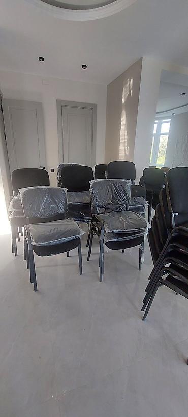 stul ofis: Məhsul: Tədbir/konfrans/çuğundurxana tipli stul - Rəng: Qara - — 3
