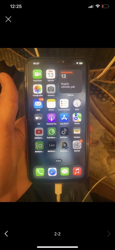 iphone 14 pro max islenmis: IPhone 11 Pro Max, 64 GB, Black Titanium