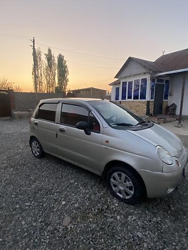мата секыл: Daewoo Matiz: 2006 г., 0.8 л, Кол менен иштөөчү, Бензин, Хетчбек — 2