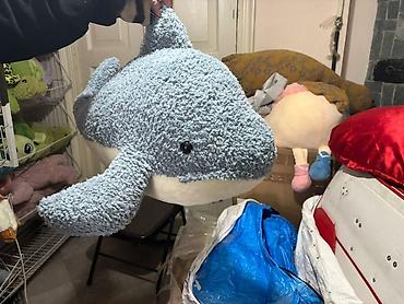 Подушки: Мягкие игрушки-подушки (ассортимент) - Плюшевый слон: крупные ушки — 6