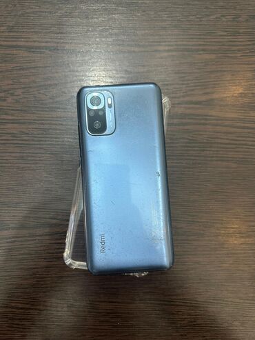 петличка микрафон: Redmi, Redmi Note 10S, Колдонулган, 128 ГБ, түсү - Боз, 1 SIM, 2 SIM
