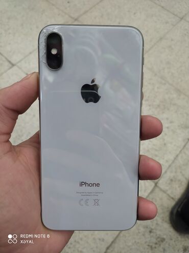 iphone x продам: IPhone X, 64 ГБ, Белый