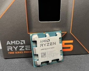 kreditlə kompüter: Процессор AMD Ryzen 5 7600X, > 4 ГГц, > 8 ядер, Б/у