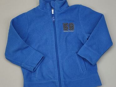 sweterek błękitny: Bluza, 3-4 lat, 98-104 cm, stan - Dobry