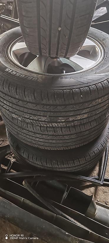 tiburon hyundai: Hyundai orijinal yüngül lehimli disk və təkər komplekti. 205.65.15 — 3