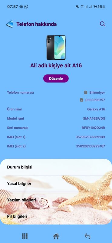 телефон fly fs506 cirrus 3: Samsung Galaxy A15, 128 GB, rəng - Çəhrayı, Zəmanət, Barmaq izi, İki sim kartlı