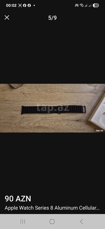 Smart saatlar: Smart saat, Sensor ekran, rəng - Qara — 5