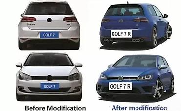 R20 R 20 PAKET BODY KIT VW GOLF 7 VII - R LINE | R20 R 20 R Line