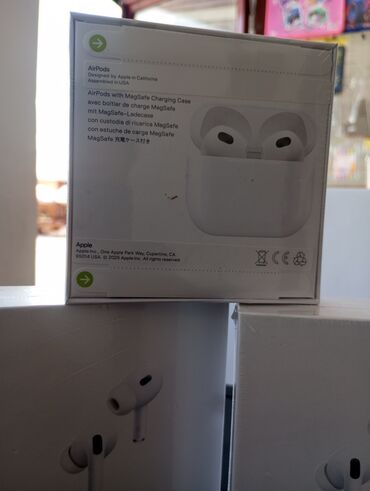 чехол для зарядки: Apple AirPods с кейсом зарядки MagSafe - Модель: AirPods (зарядный