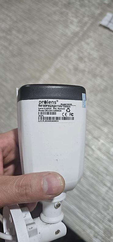 Фото и видеокамеры: Prolens 562PL təhlükəsizlik kamerası - Növ: TVI 2MP Starlight rəngli — 3