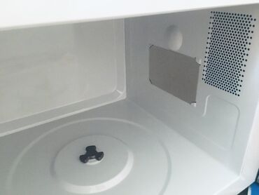 Mikrodalğalı sobalar: Mikrodalğalı soba Scarlett, Ayrıca dayanan, Qril ilə, rəng - Qara, Yeni — 7