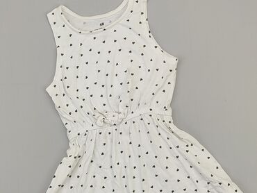 fajne sukienki letnie: Dress, H&M, 5-6 years, 110-116 cm, condition - Good