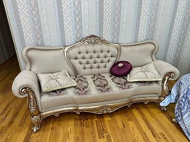 Qonaq otağı dəstləri: İşlənmiş, Masa və oturacaqlar, Divan, Servant, Kredit yoxdur — 1