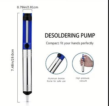 su çəkən nasos: Məhsul: Lehim Sökən Pompa (Desoldering Pump) - Elektronika — 2