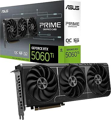 Videokart Asus GeForce RTX 5060 Ti, 16 GB, Yeni