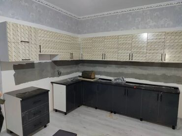 Кухонные гарнитуры: Кухонный гарнитур, Новый, цвет - Бежевый, Бесплатная доставка — 5