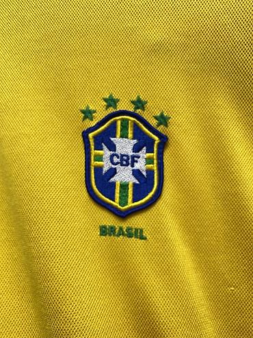 Спортивная форма: 🇧🇷 ⚽️ Оригинальная винтажная футболка сборной Бразилии "ЧМ по — 15