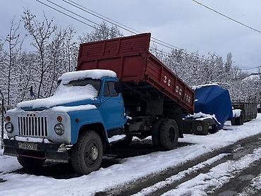 Yük maşınları: GAZ yükdaşıma maşını – tipper (samogssval) - Korpus: mavi kabina — 2