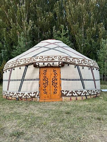 фиксы ош: Аренда юрты, Каркас Деревянный, 85 баш, Казан, Посуда, С полом — 4