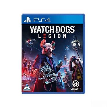 ps4 aksesuarları: PS4 üçün "Watch Dogs Legion" oyun diski Playstation 4 üçün original — 1