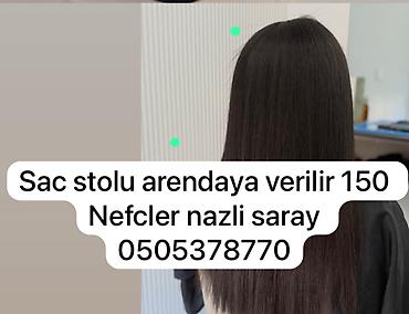 dirnaq ustası: Qadın saç ustası, 20 yaş, 3-5 illik təcrübə, Yerin icarəsi — 1