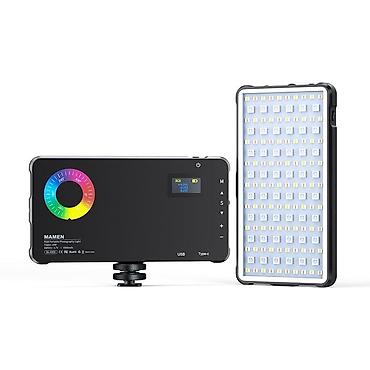 ring light: Портативный RGB‑свет MAMEN для фото и видео - Полноцветный RGB — 4